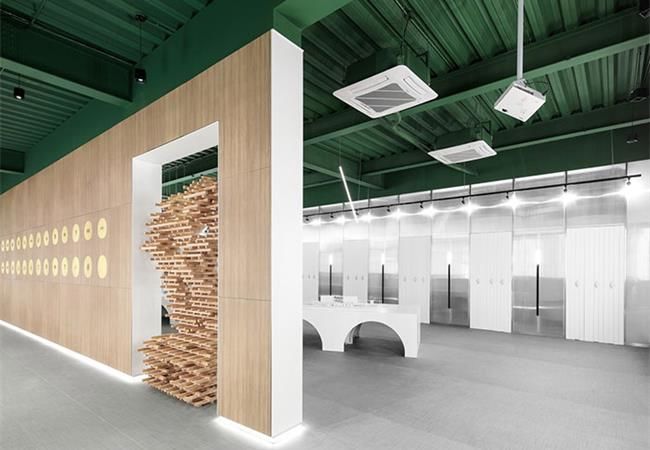 合肥企業展廳裝修在色彩搭配應注意什么？