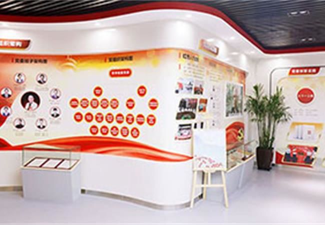 合肥公司展廳設計可以通過什么裝修方式去詮釋企業形象