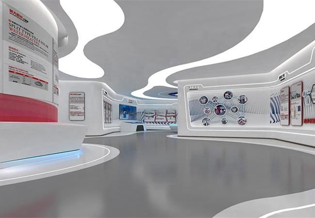 合肥企業展廳設計上怎么營造空間美感呢？