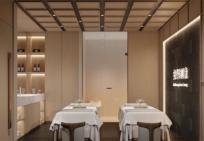 合肥SPA 館裝修設(shè)計，軟裝搭配中窗簾的選擇要點(diǎn)